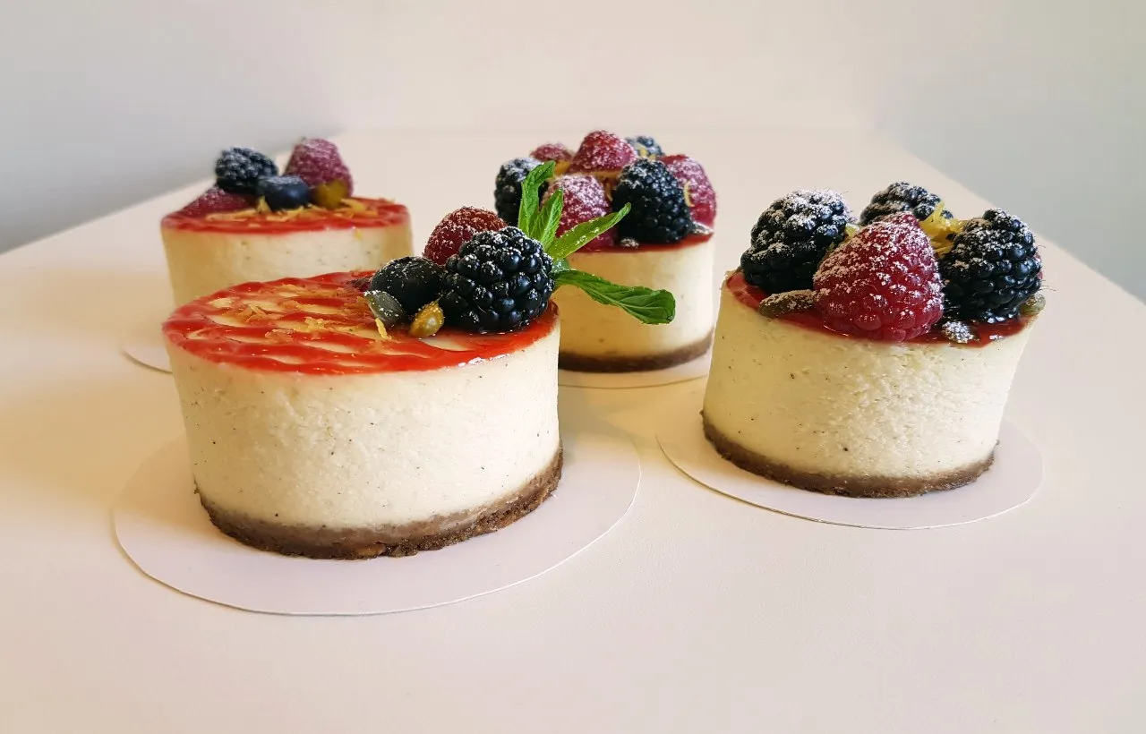 Cheesecake ai frutti di bosco