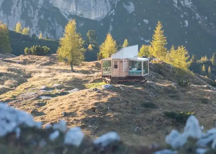 Glamping in Italia a Passo Falzarego