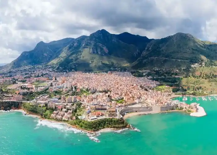 Castellammare del Golfo in Sicilia