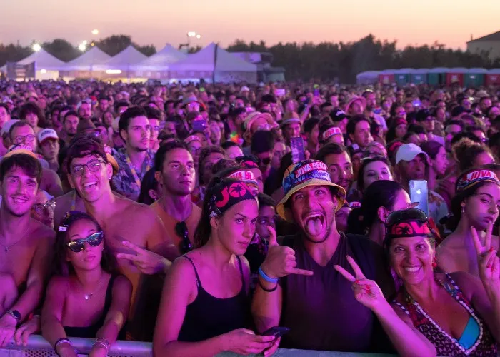 Un momento del Jova Beach Party