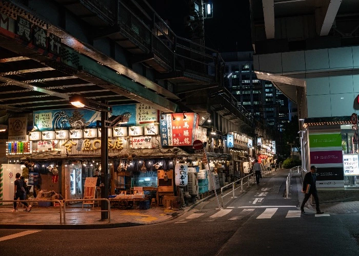Quartiere di Ginza a Tokyo 