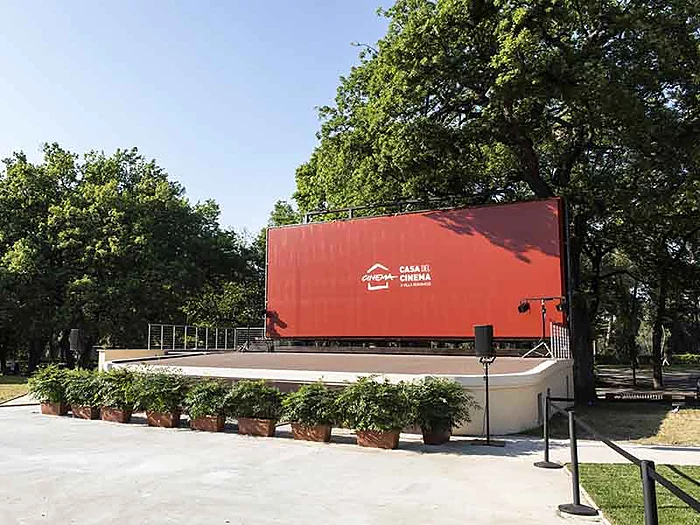 Arena Ettore Scola della Casa del Cinema è tra i cinema all'aperto di Roma per l'estate 2026