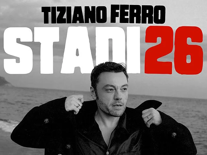 Tra gli eventi a Roma del 27 e 29 giugno 2026, c'è Tiziano Ferro - STADI26