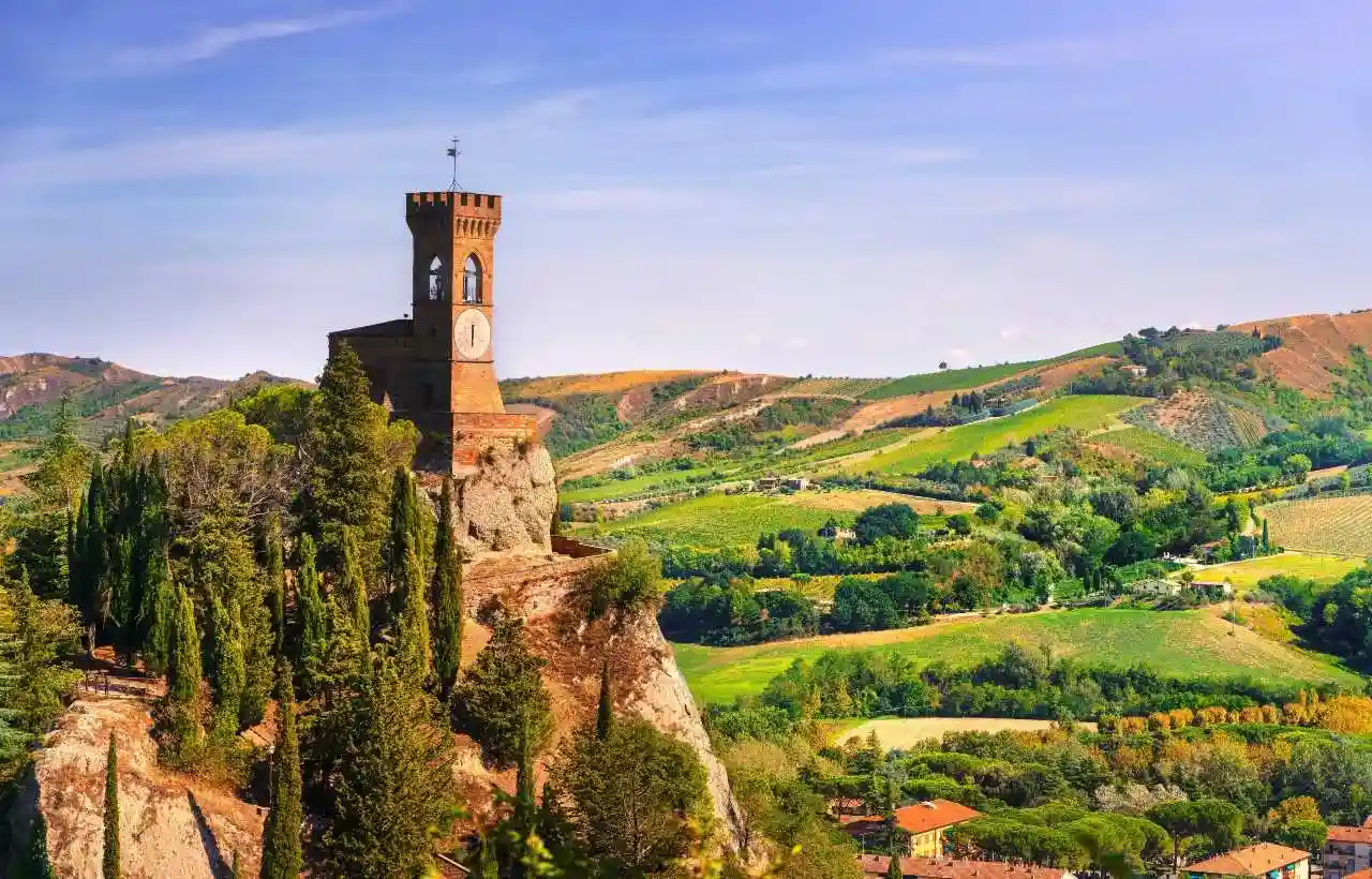 Il borgo di Brisighella in provincia di Ravenna