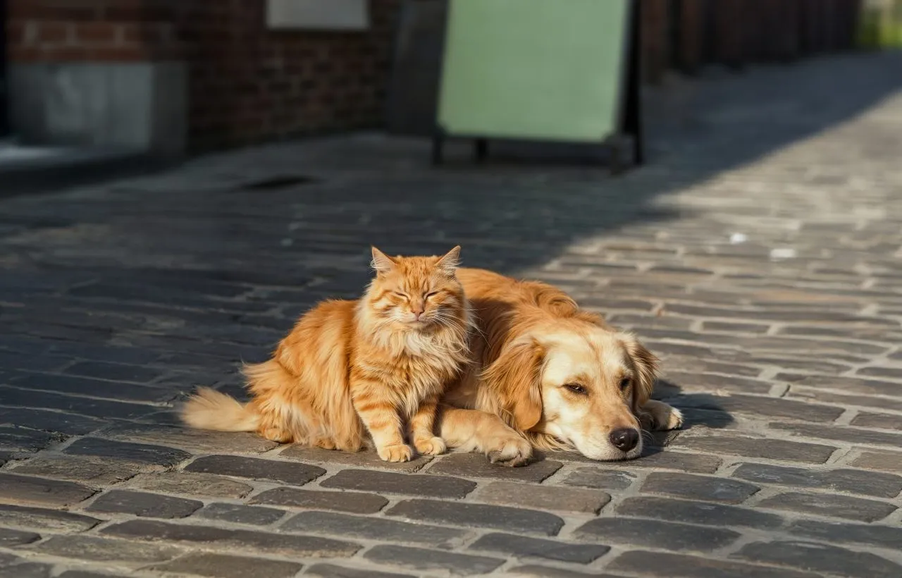 Rimedi anti-caldo per cani e gatti