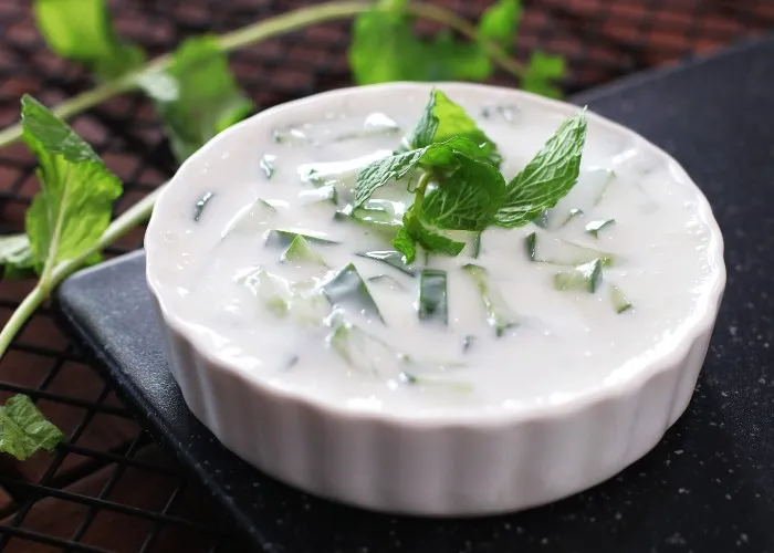 Insalata di cetrioli e yogurt