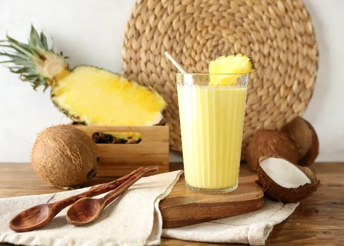 ananas e cocco