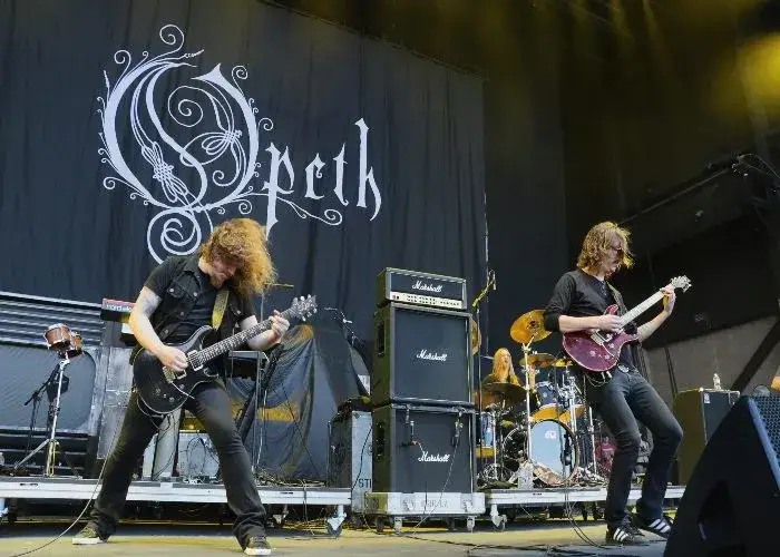 Gli Opeth in concerto