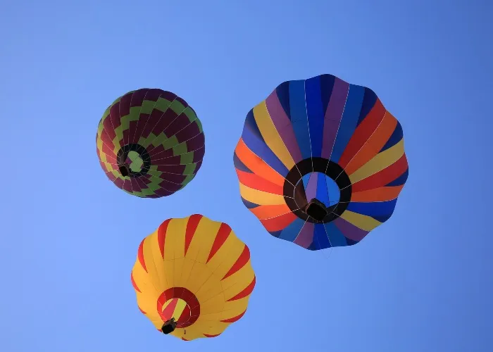 Un momento del Festival delle Mongolfiere in Umbria