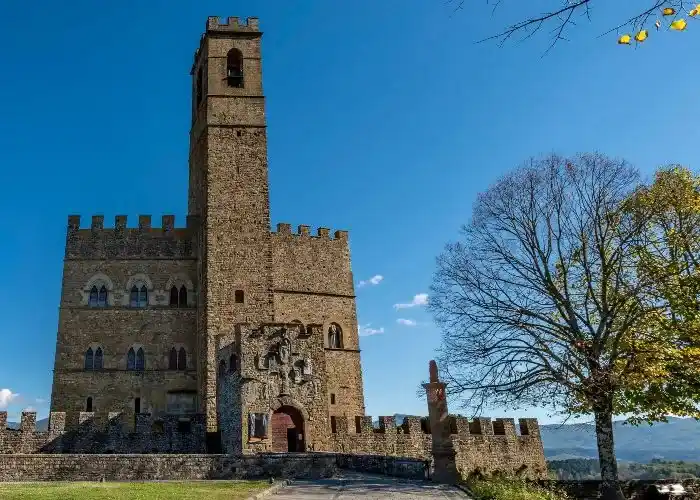 Il castello dei Conti Guidi a Poppi