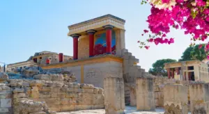 La meraviglia del Palazzo di Cnosso, a Creta