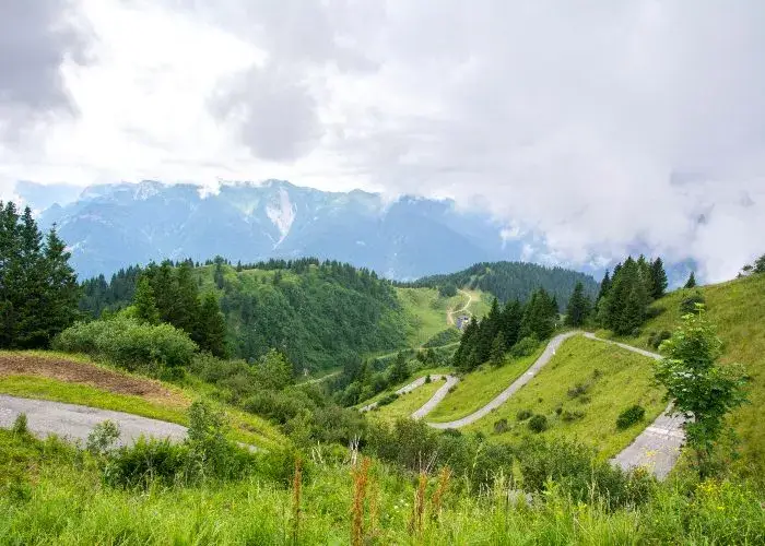I tornanti del Monte Zoncolan