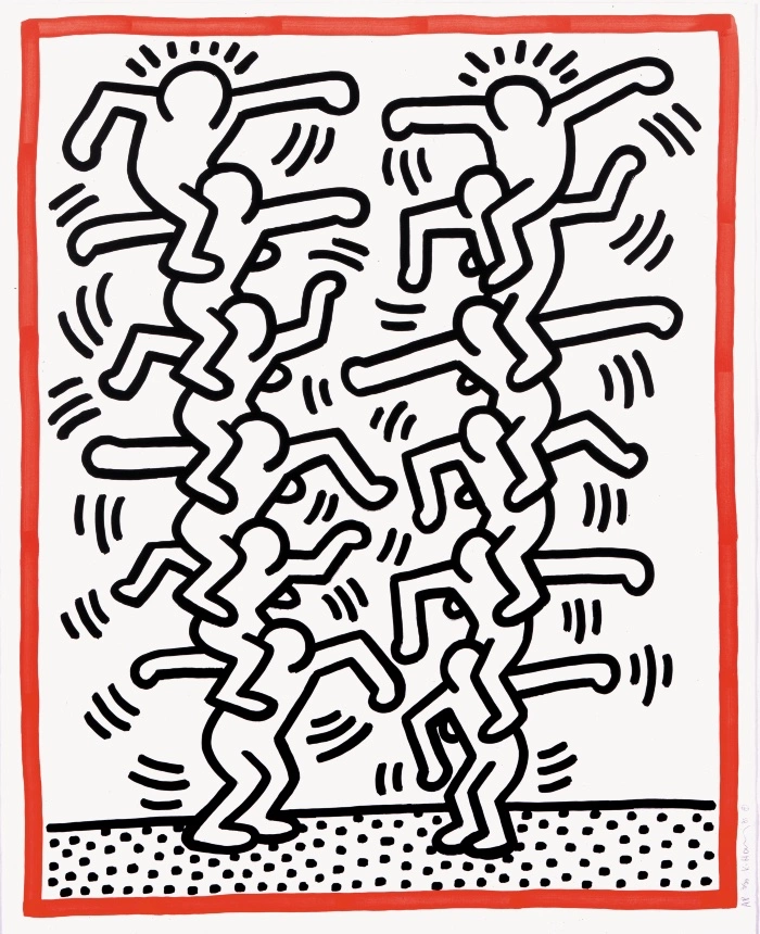 Three Lithographs_Keith Haring _© Keith Haring FoundationCourtesy of Nakamura Keith Haring Collection
