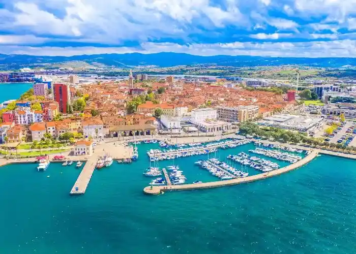 Una veduta di Capodistria