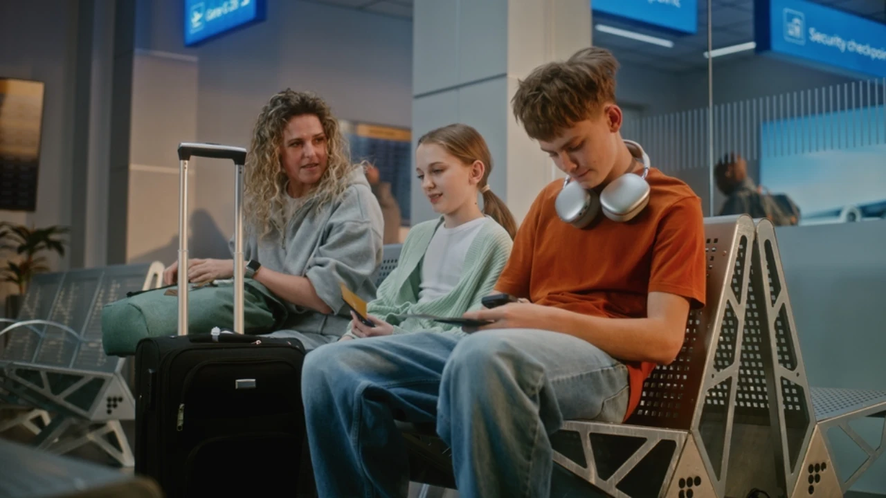 Ragazzi all'aeroporto - viaggi studio