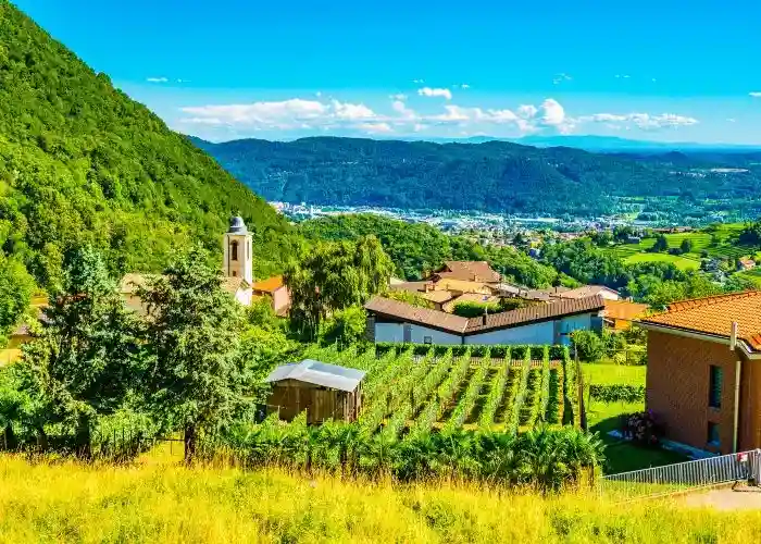 Una veduta di Mendrisio