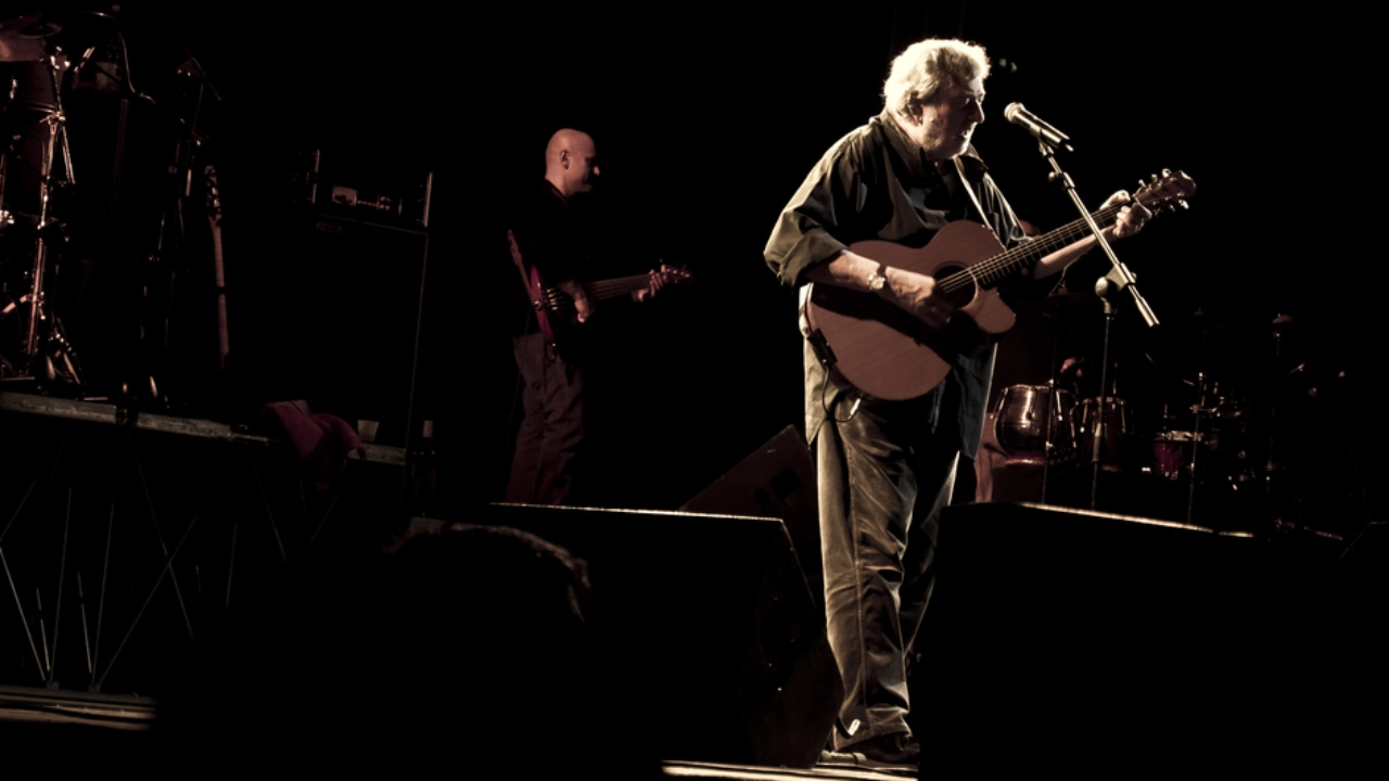 Francesco Guccini a Milano nel 2010