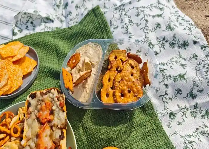 Cibo portato da casa in spiaggia