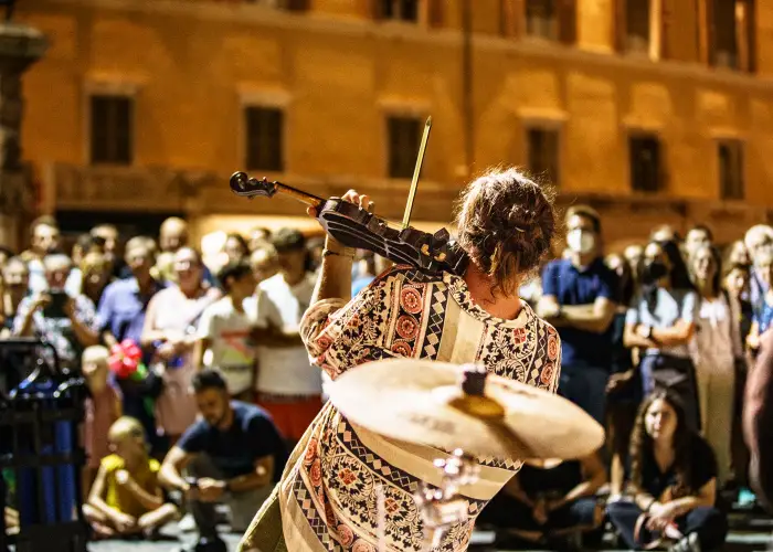 Violinista al Ferrara Buskers Festival
