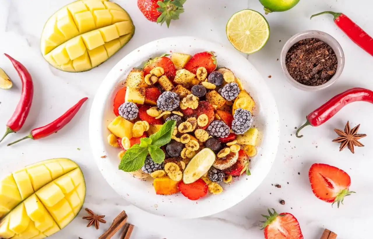 Le ricette fricy uniscono la frutta al piccante