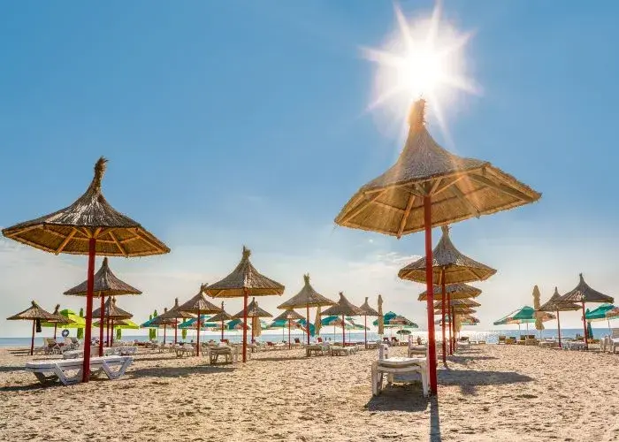 Spiaggia di Mamaia in Romania