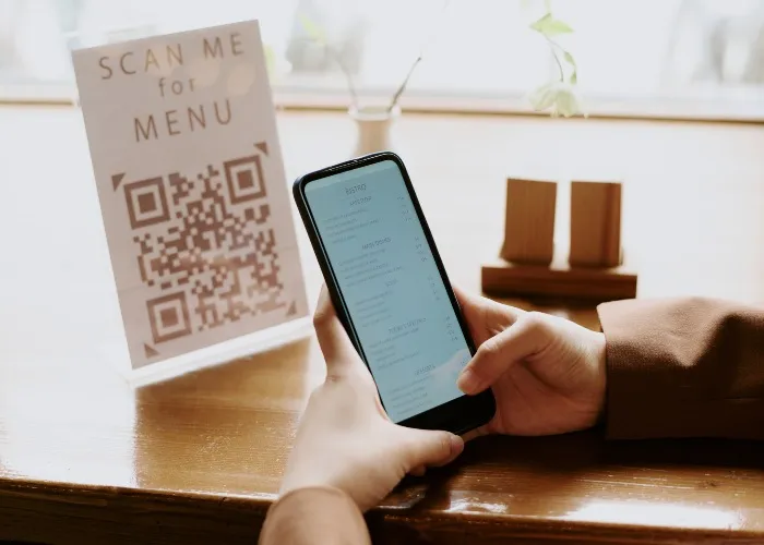 Un menu digitale