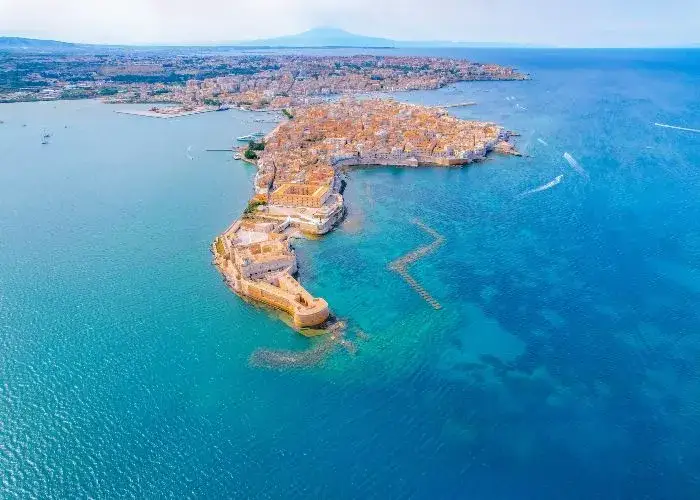 Isola di Ortigia a siracusa