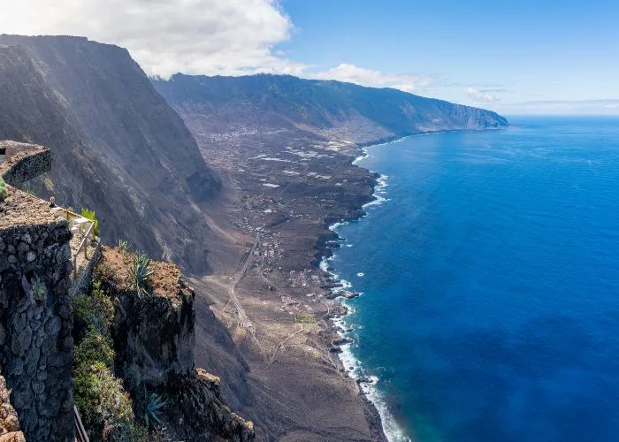 Un panorama di El Hierro