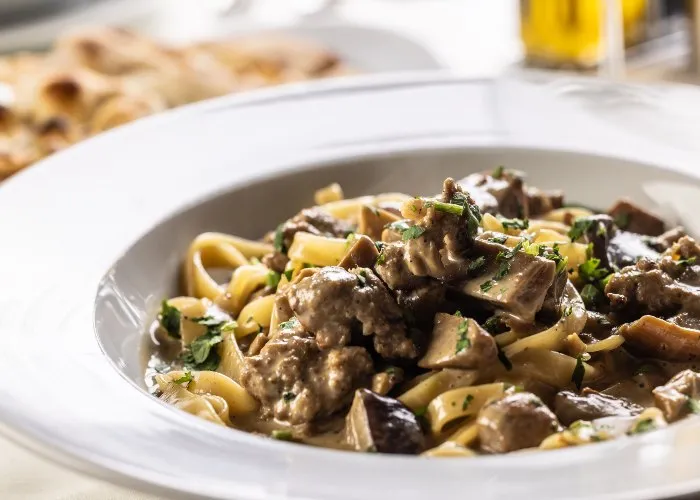 Tagliatelle ai funghi porcini