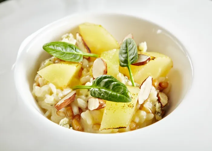 Risotto pere e gorgonzola