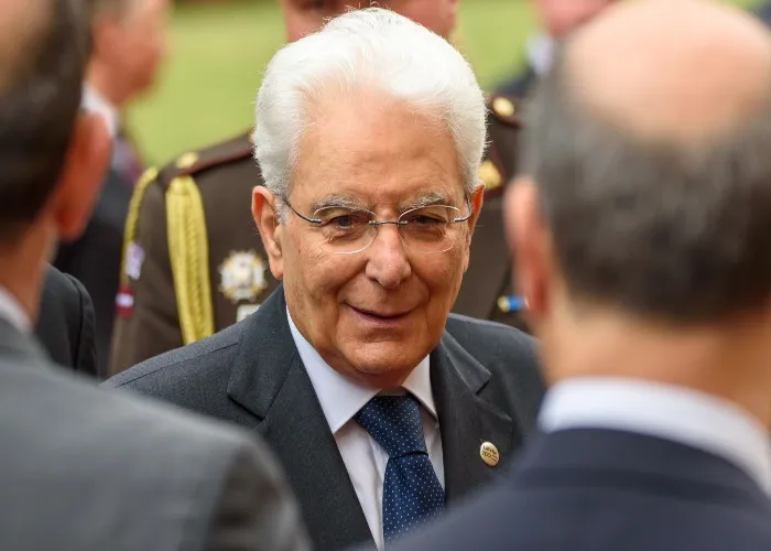 Il presidente Sergio Mattarella