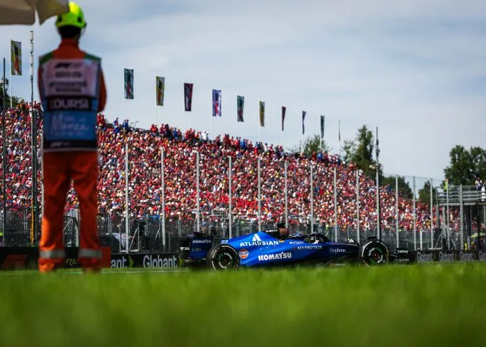 Autodromo di Monza un momento del Gran Premio di Formula 1