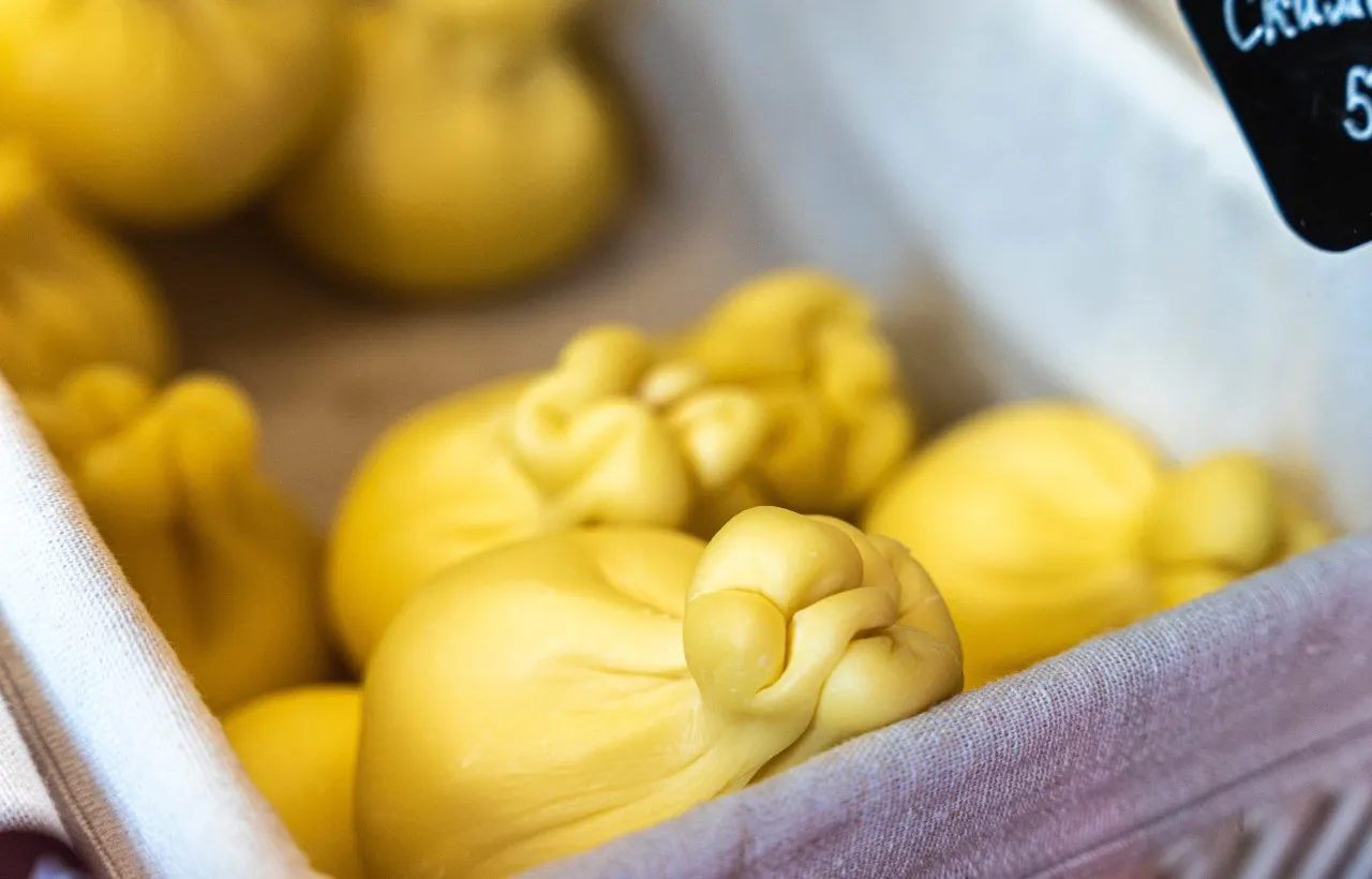 Il caciocavallo podolico uno dei formaggi della Basilicata