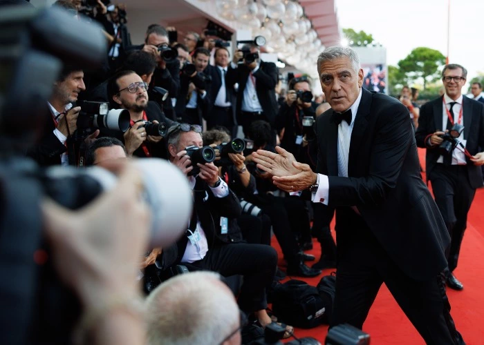 Clooney a Venezia