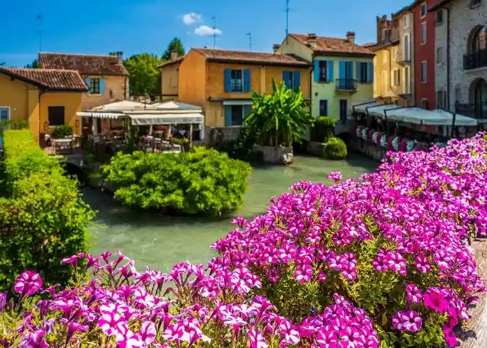 Borghetto sul Mincio in estate