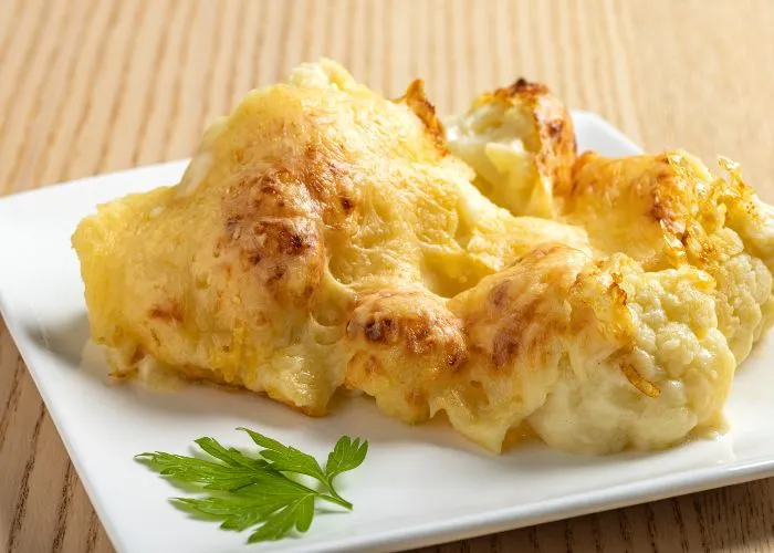 Cavolfiore gratinato al forno