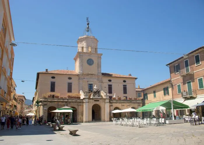 Il centro di Orbetello
