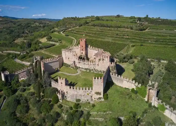 Il Castello di Soave vicino Verona