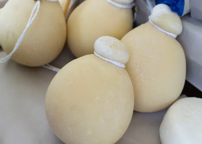 Caciocavallo silano uno dei formaggi della Basilicata