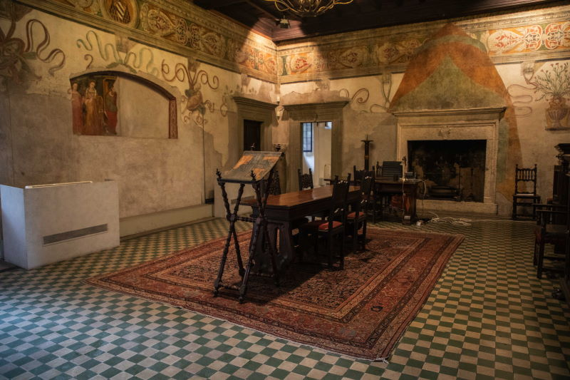 Casina del Cardinal Bessarione - La Sala Regia - sovraintendenza capitolina