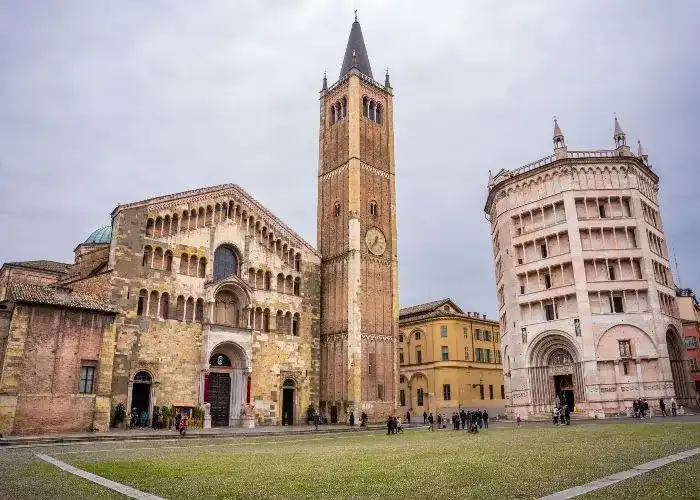 Piazza Duomo a Parma