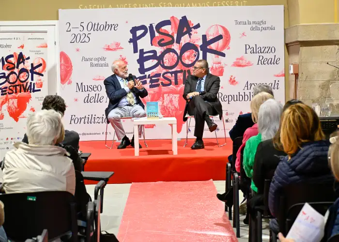 Un incontro al Pisa Book Festival 2025