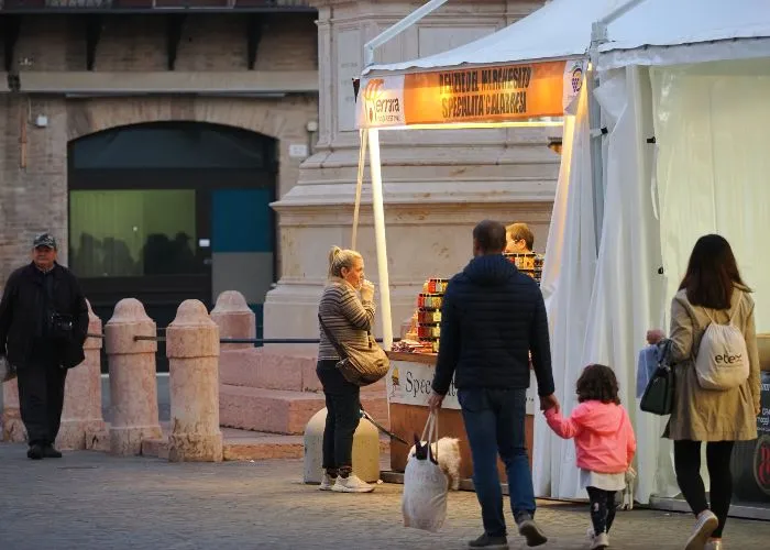 Le bancarelle del Ferrara Food Festival
