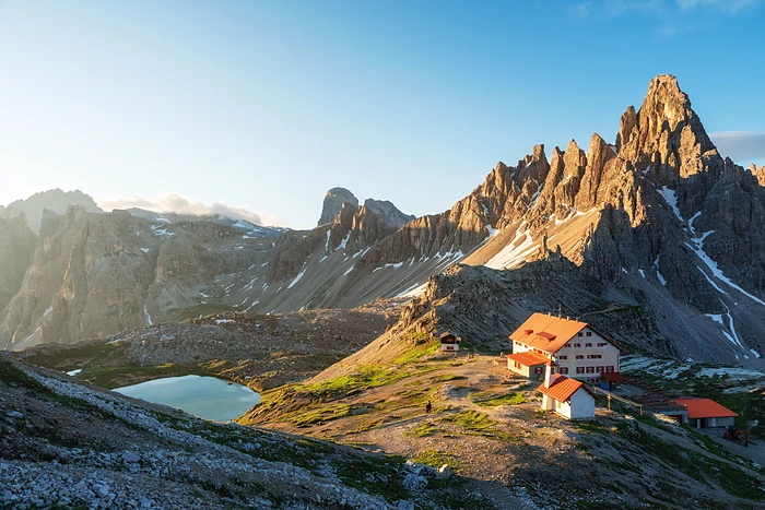 Parco Nazionale Tre Cime di Lavaredo - rifugio di montagna