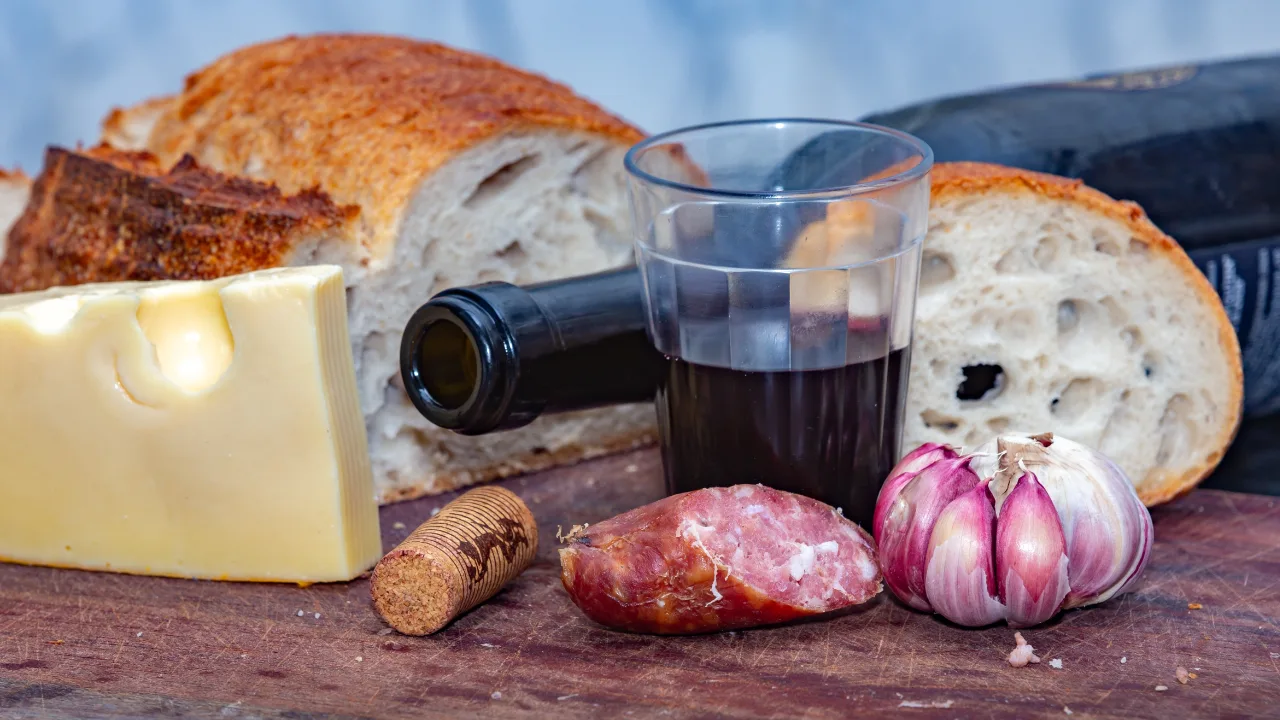 Osterie d'Italia 2027: pane, salame, formaggio e vino rosso, la tavola rustica di un'osteria