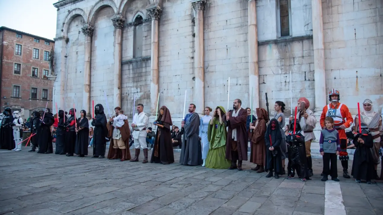 Cosplayers al Lucca Comics & Games