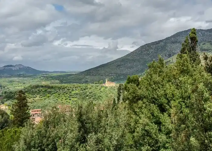Campagna romana vicino Tivoli