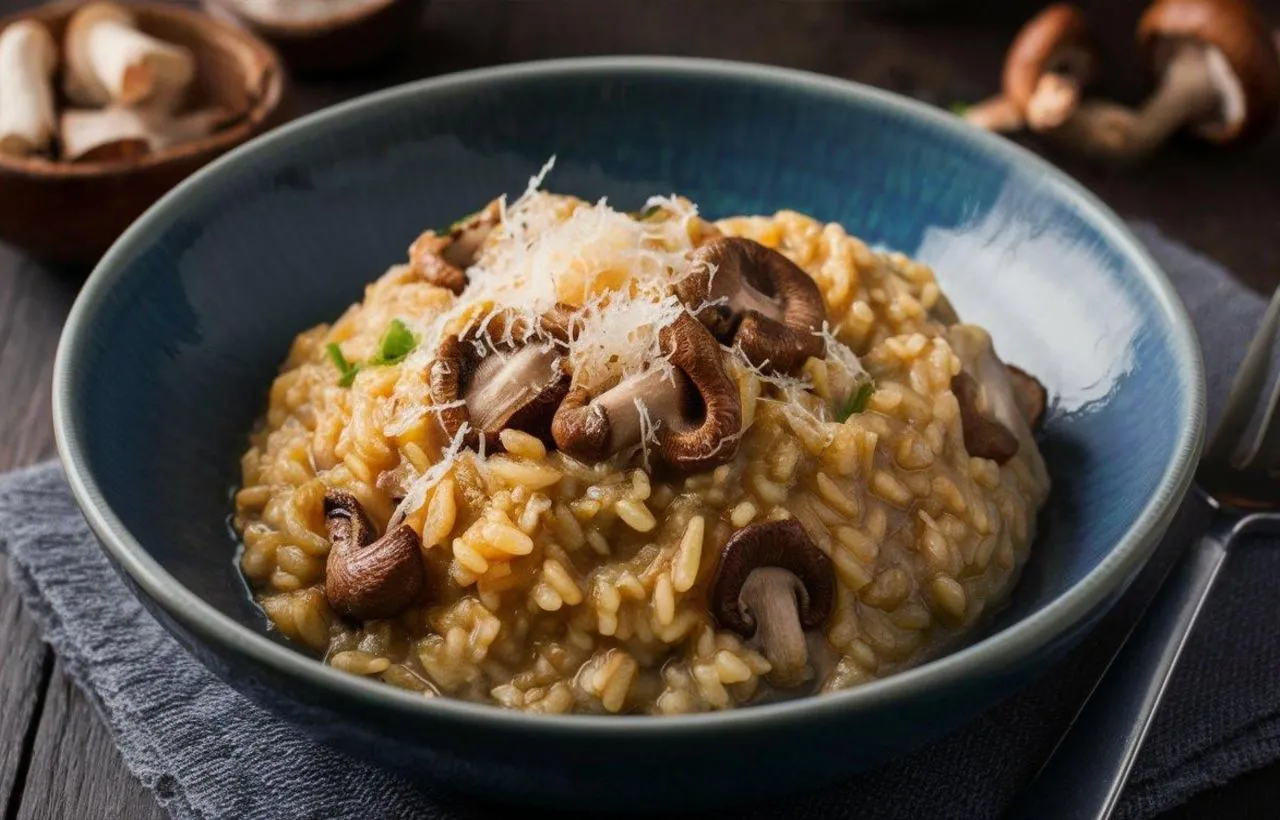 ricette risotti autunnali ai funghi porcini