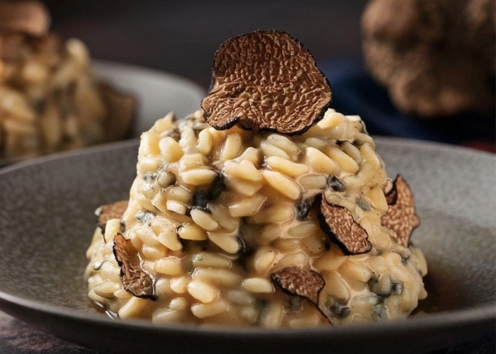 riso con tartufo bianco